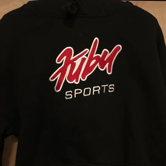 FUBU Sports Crop Pullover Hoodie - Picture 6 of 6
